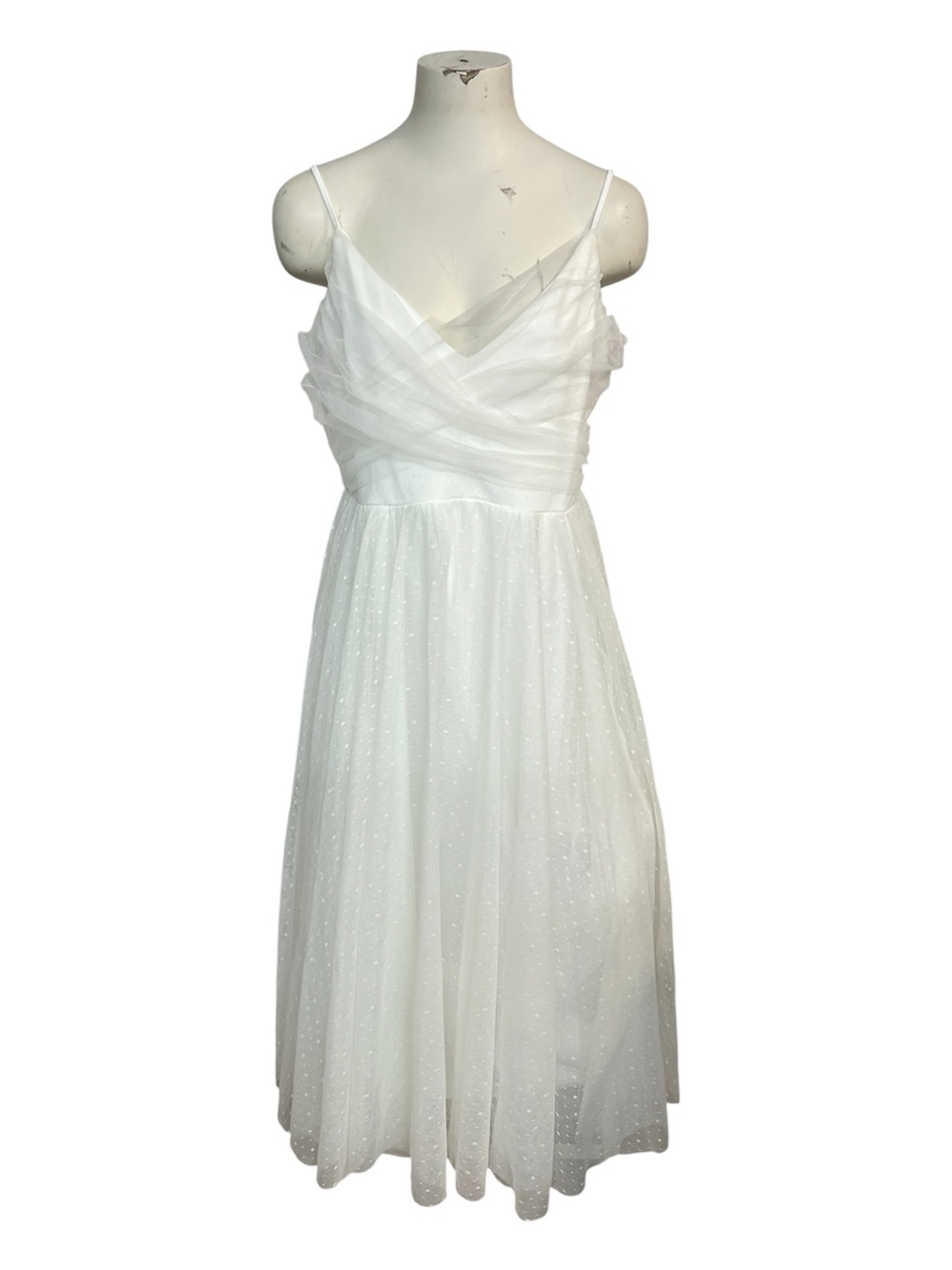 NWT Lulus Tulle White Dress Xl